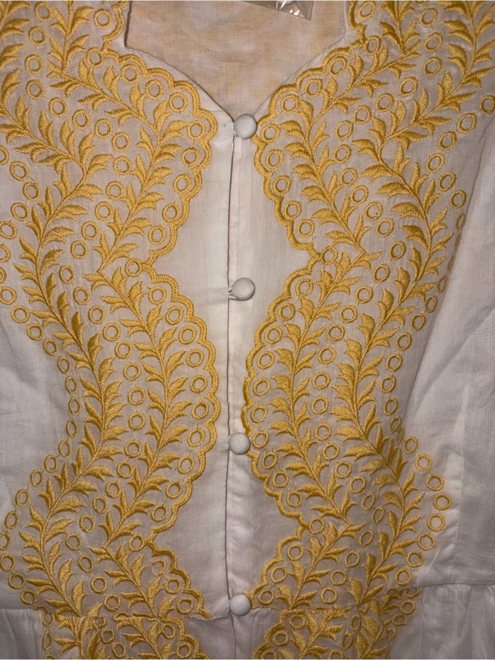 SOFT SURROUNDINGS EMBROIDERED MAXI/DUSTER size 16 NWOT - Picture 5 of 8